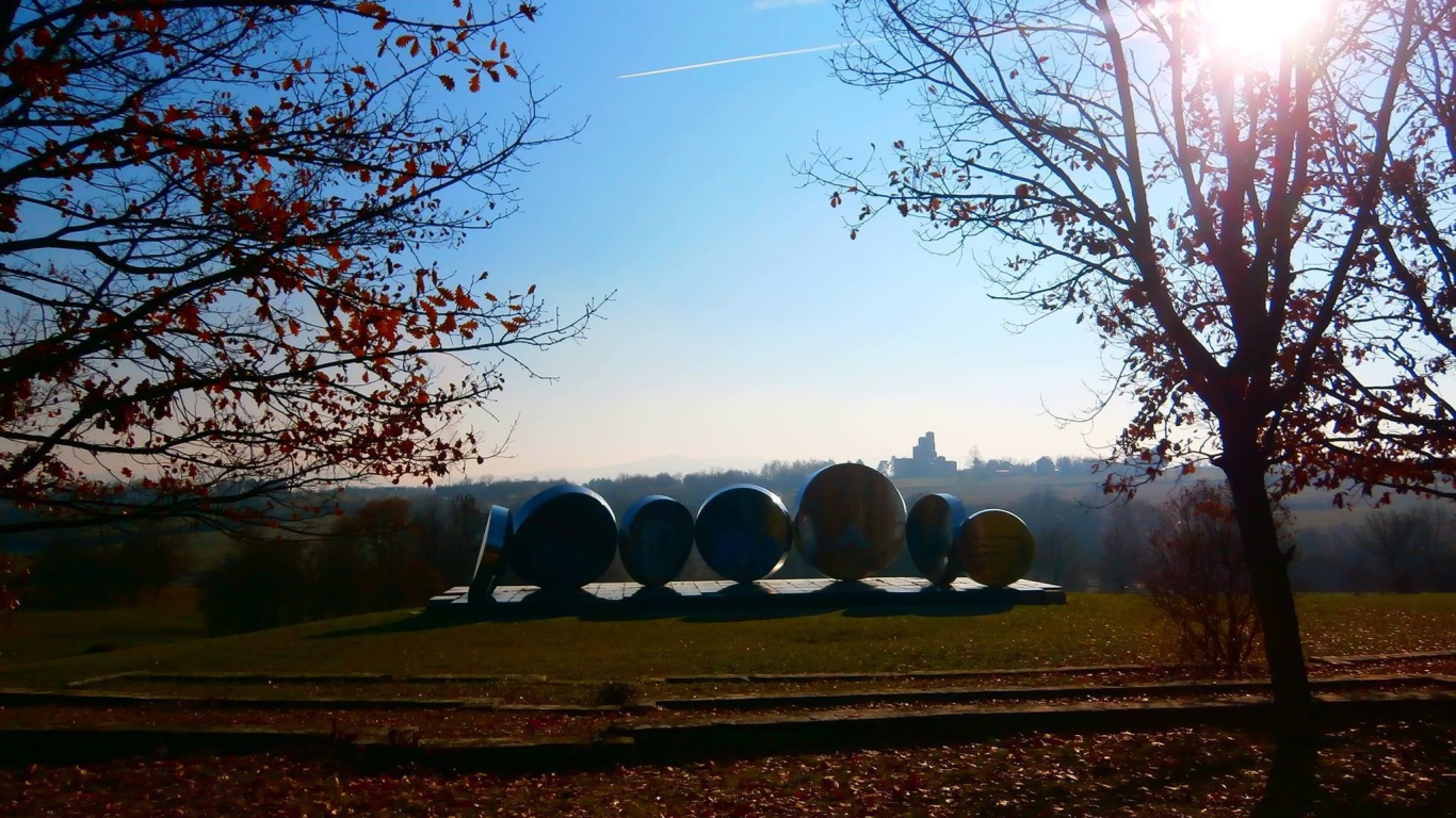 Монумент в Сербии