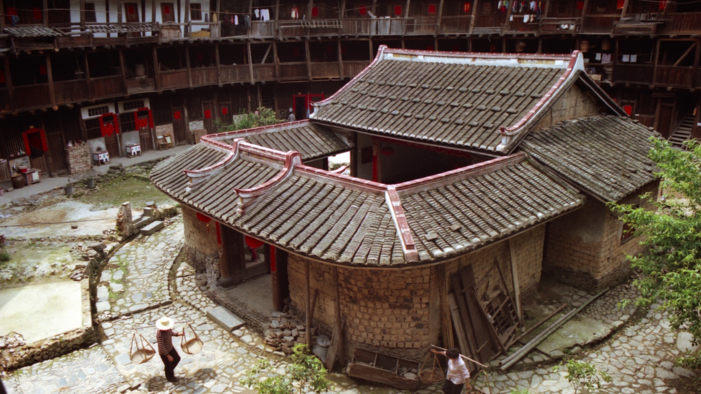 Внутренний дворик в Китае