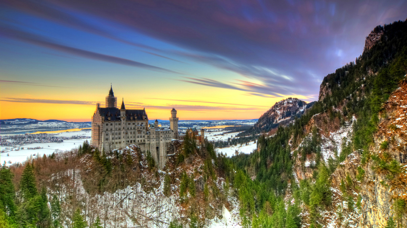 Замок Нойшванштайн, Германия
