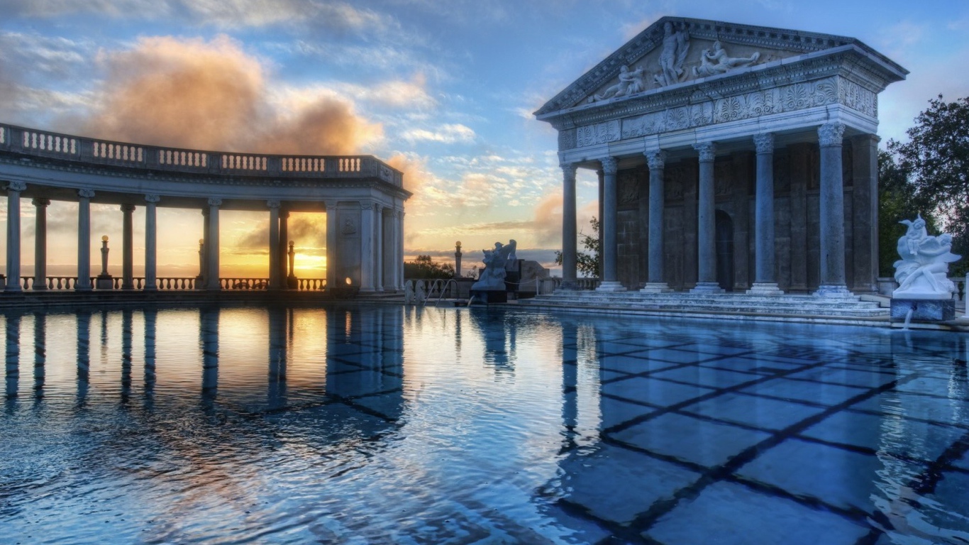 Греческая архитектура, бассейн