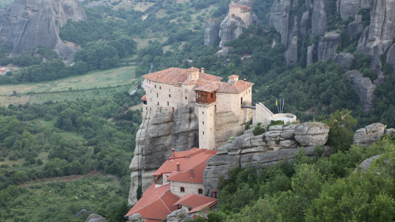 Монастыри Метеоры, Фессалия, Греция