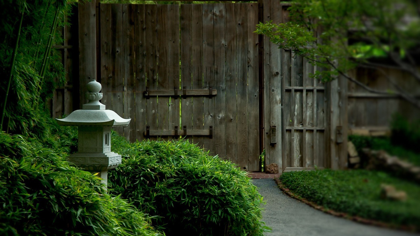Ворота в японский сад