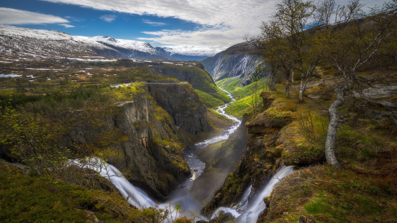 Река в овраге, Норвегия