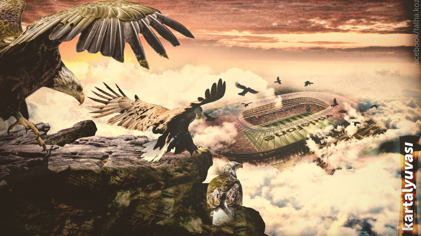 Арена Водафон в облаках, Турция