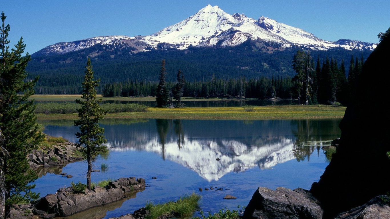 Вулкан Брокен Топ, Орегон