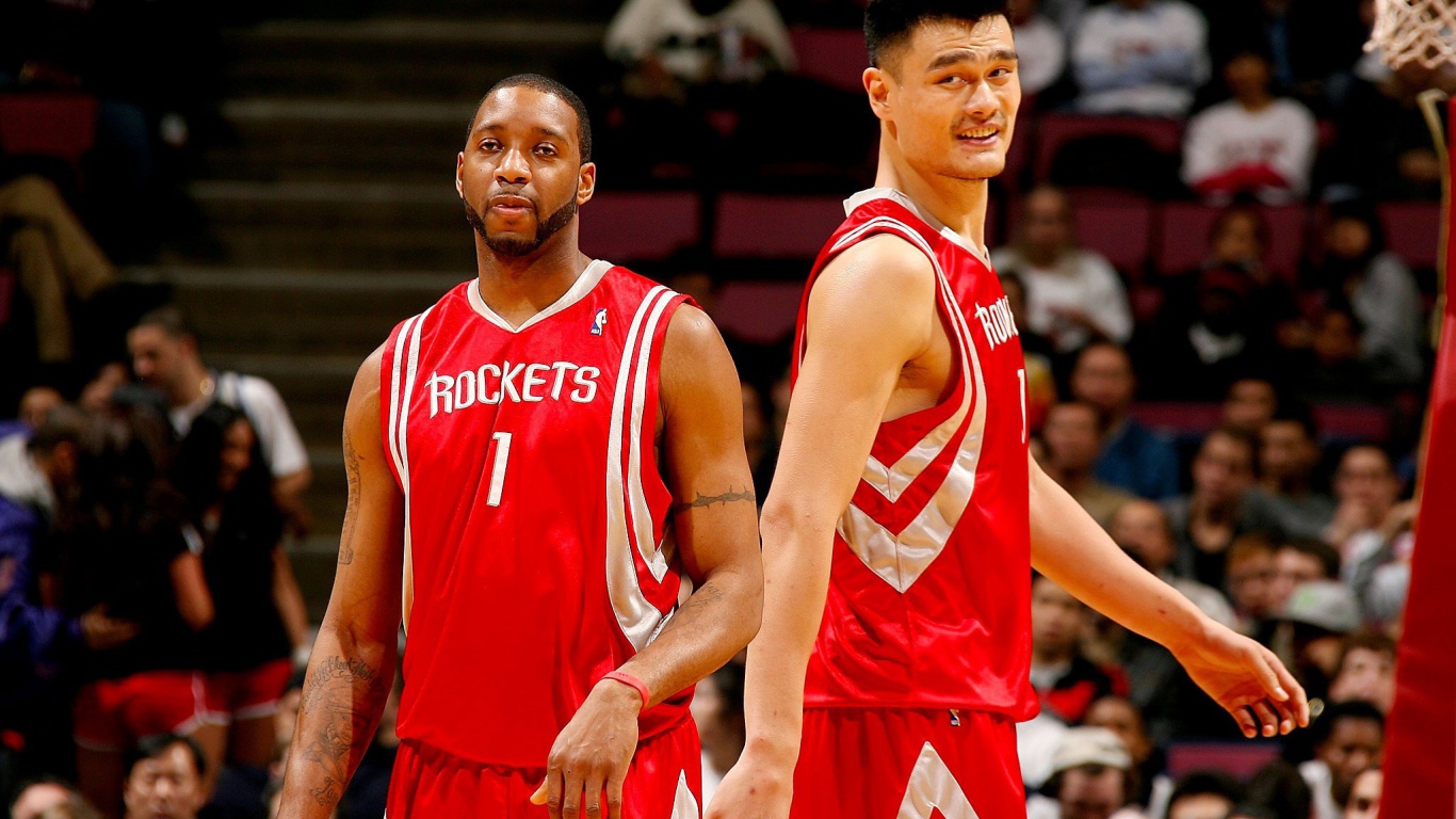 Китайский баскетболист Яо Мин