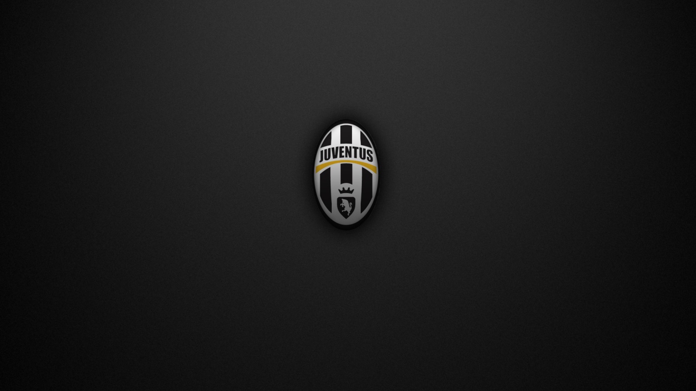Футбольный клуб Ювентус, черный фон