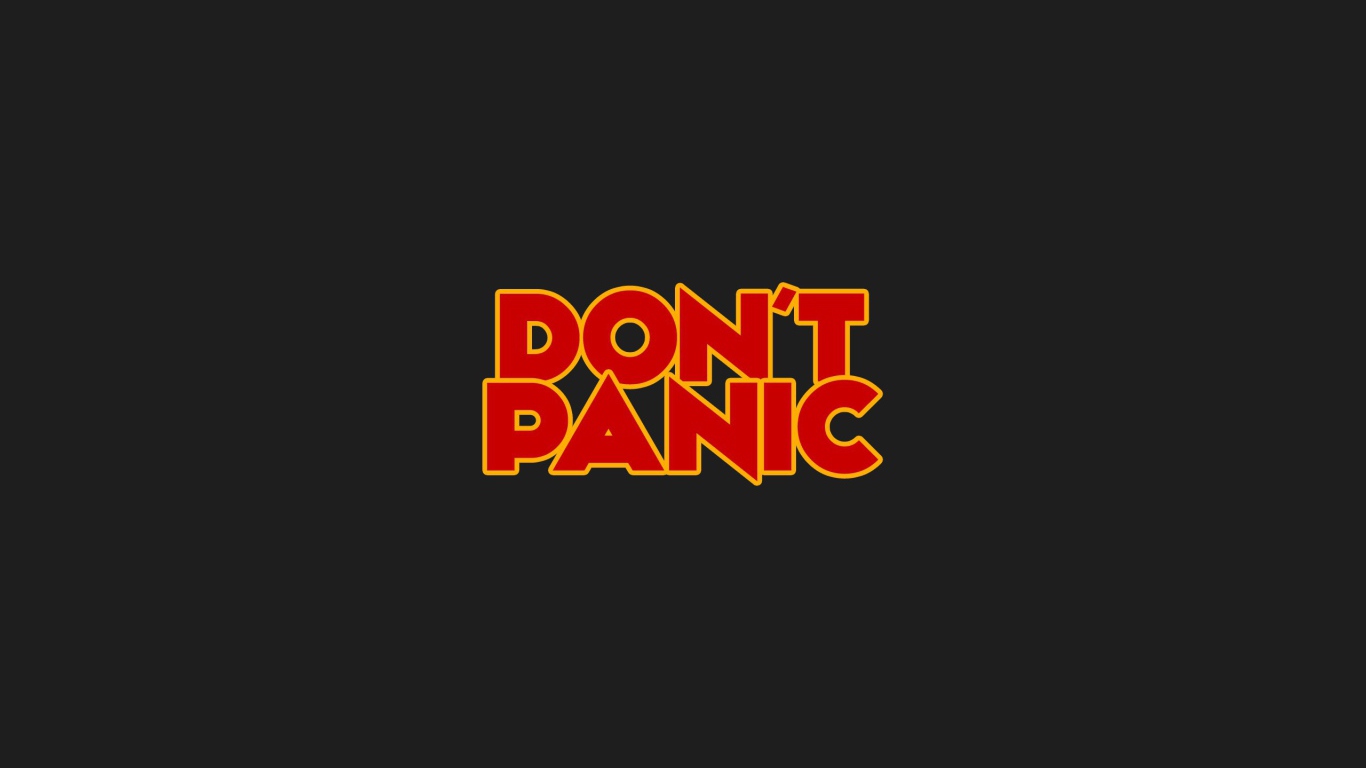 Не нужно паниковать