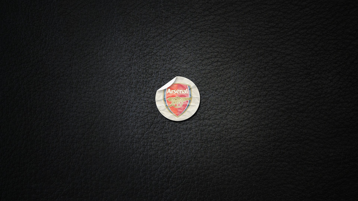 Клуб Арсенал, черный фон