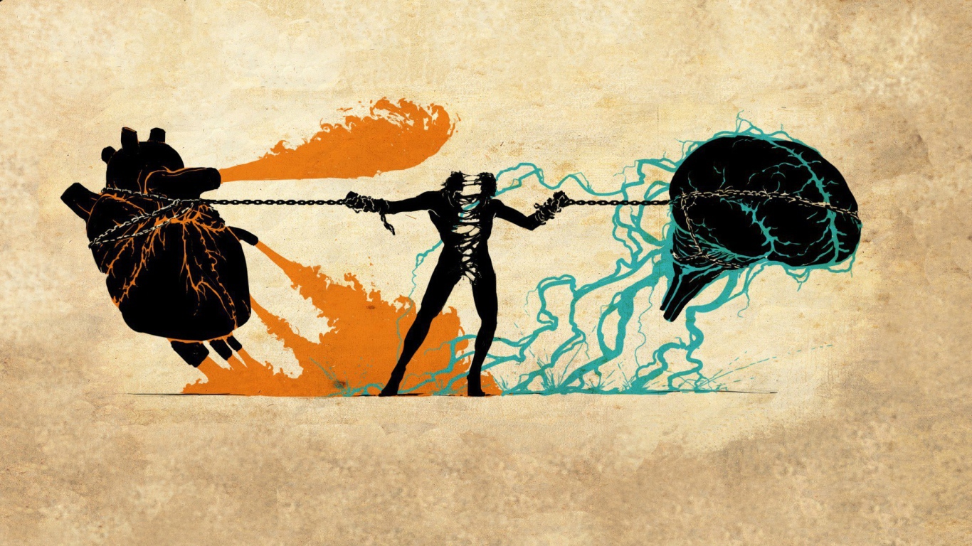 Вечная борьба разума и сердца