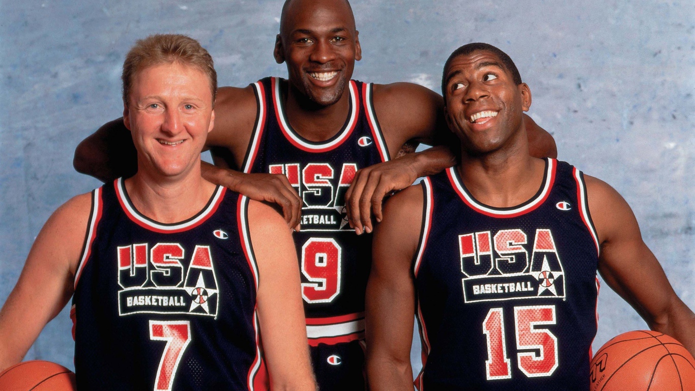 Три знаменитых баскетболиста