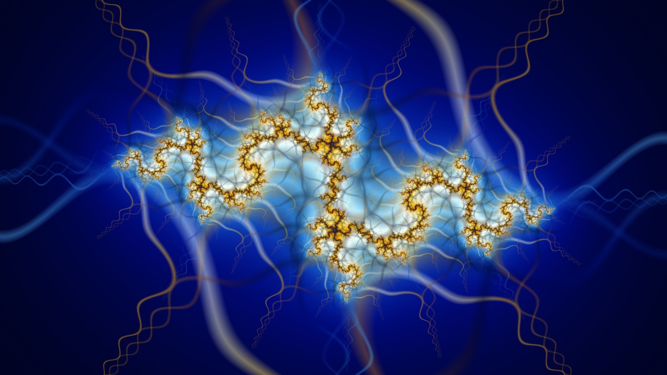 Абстрактный ультра фрактал  