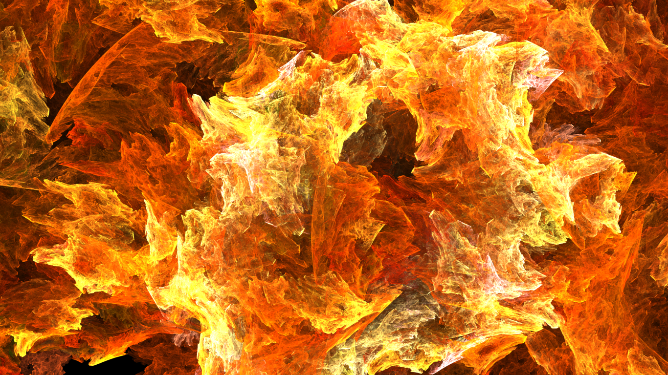Красивая яркая огненная абстракция