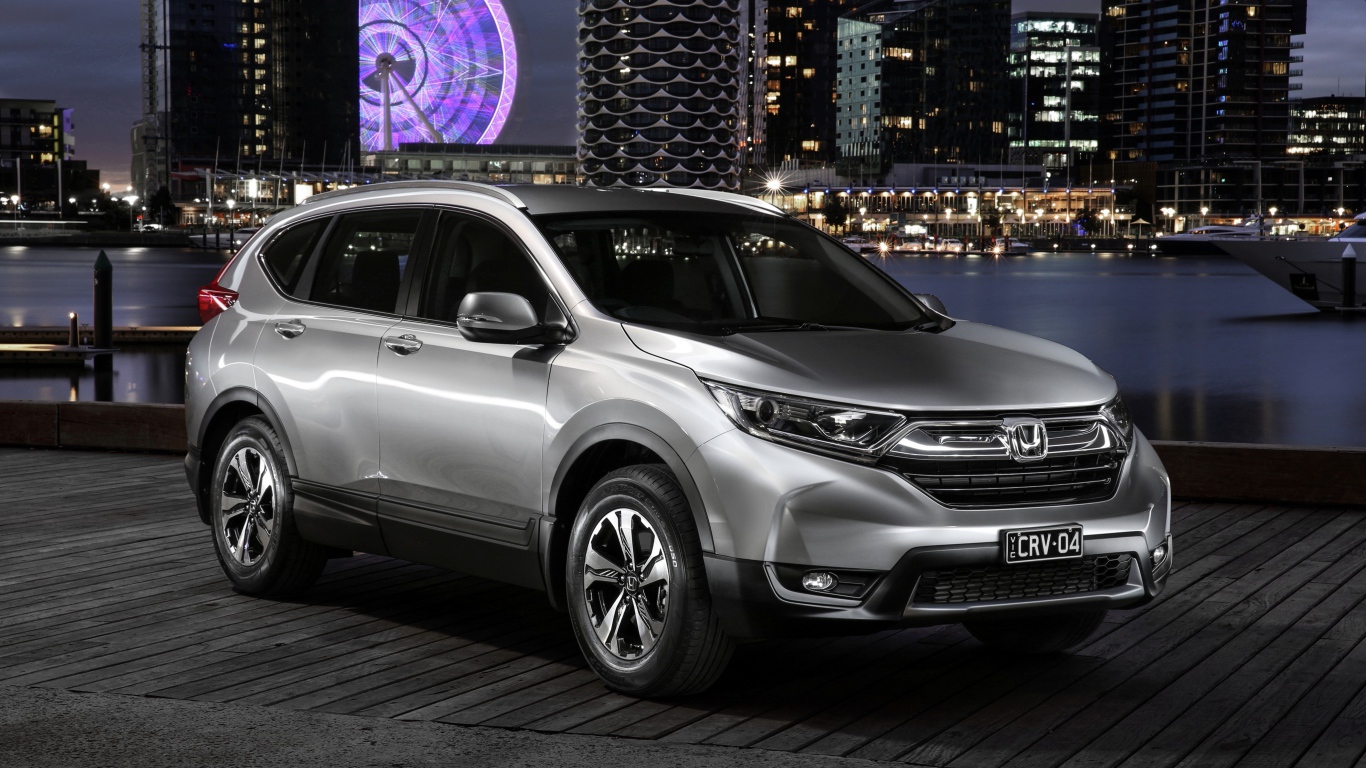 Японское авто Honda CR-V VTi, 2017 цвет серебристый металлик