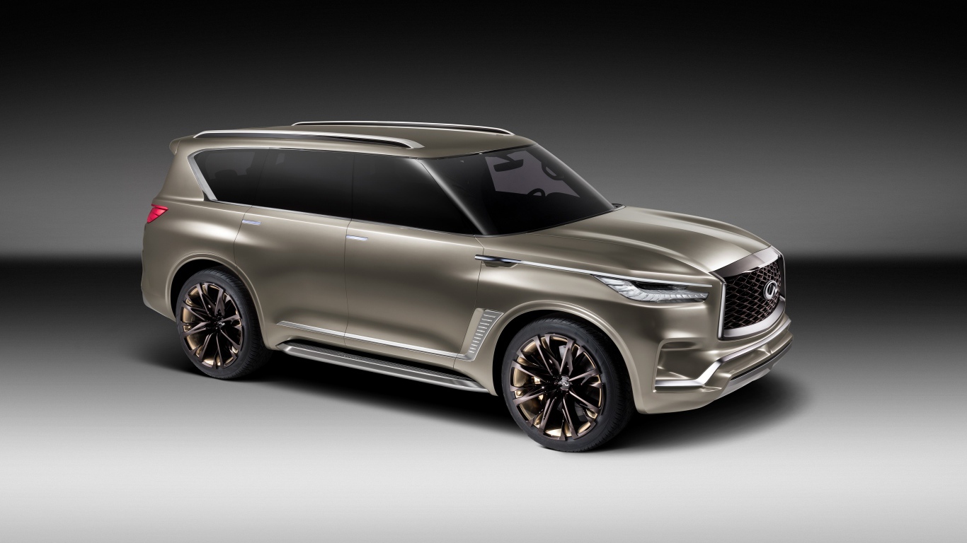 Серийный автомобиль  Infiniti QX80 Monograph, 2018