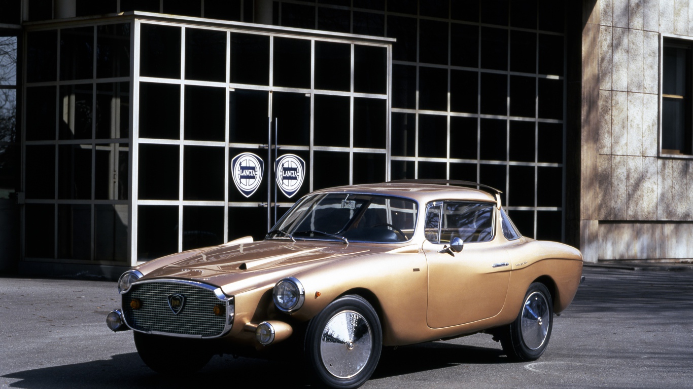 Ретро автомобиль  Lancia Flaminia Coupy