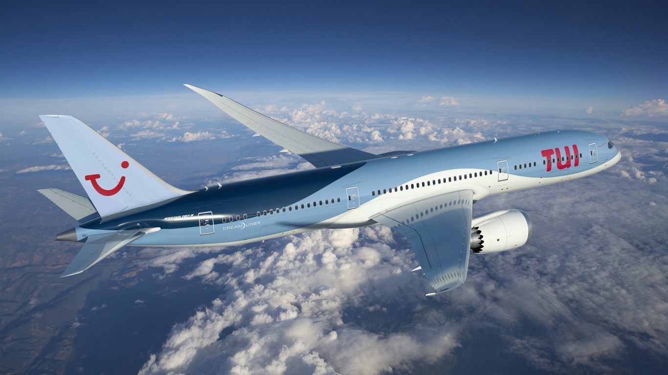 Boeing 787-9 немецкой туристической компании TUI Group  