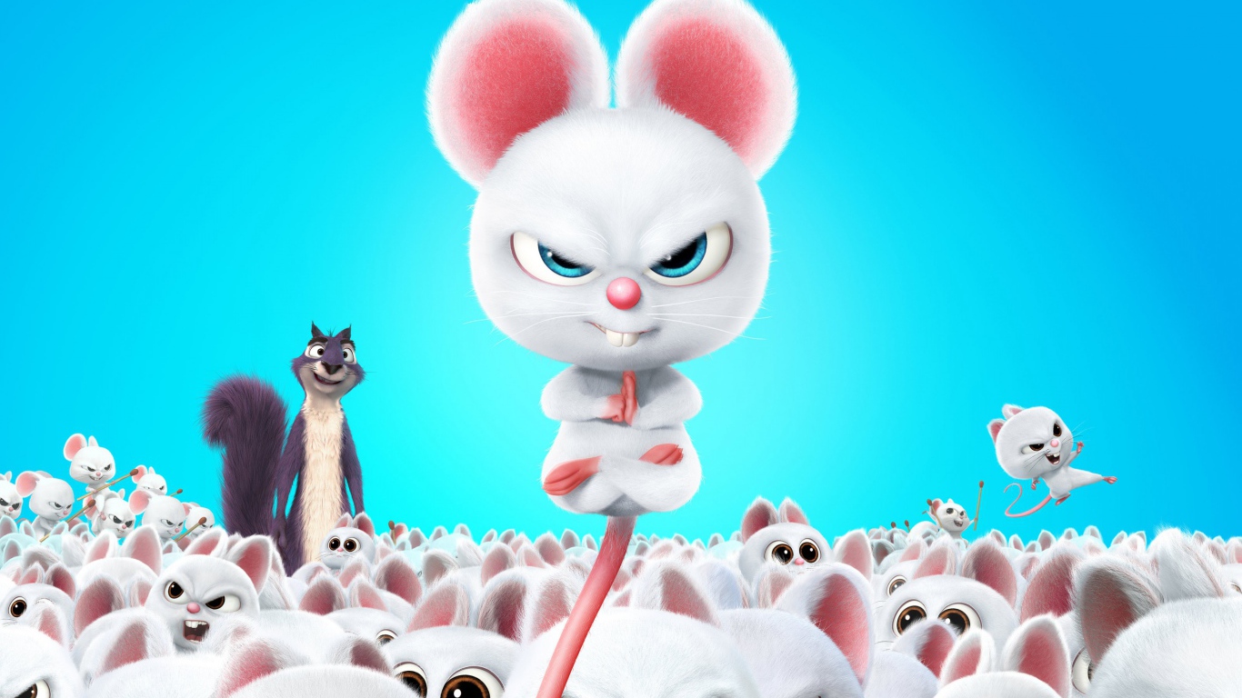 Белый крысенок Бадди мультфильм Реальная белка 2, 2017