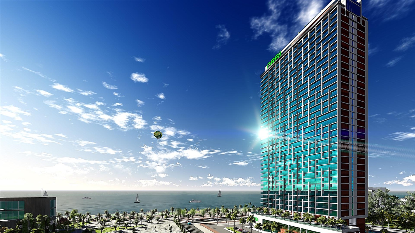 Самый высокий апарт-отель ORBI Beach Tower город Батуми 