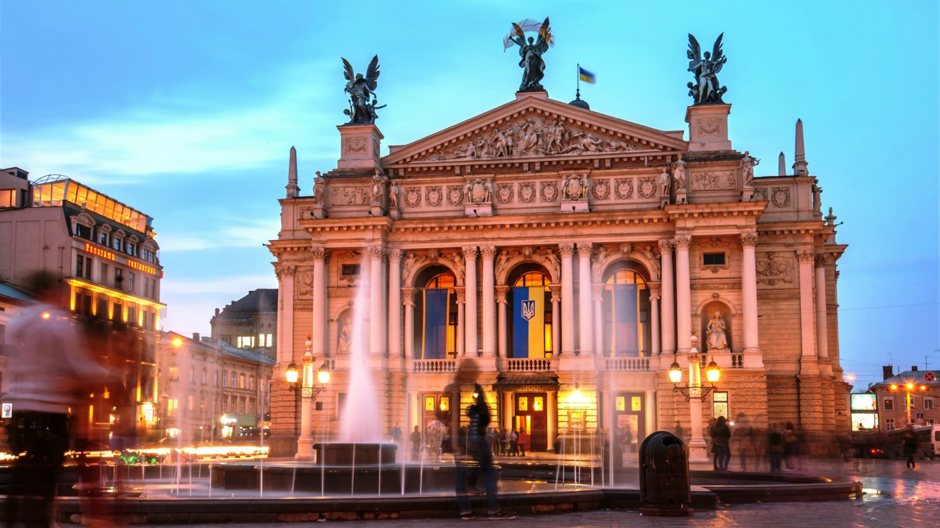 Львовский оперный театр им. Крушельницкой 