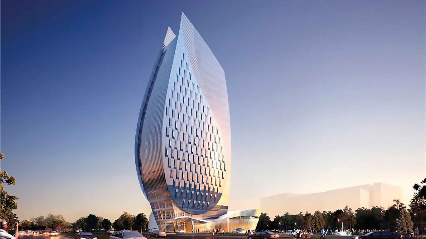 Высотное здание Azersu Office Tower Баку 