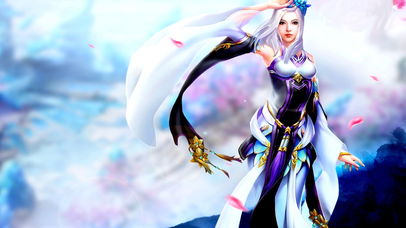 Фантастическая красивая девушка 