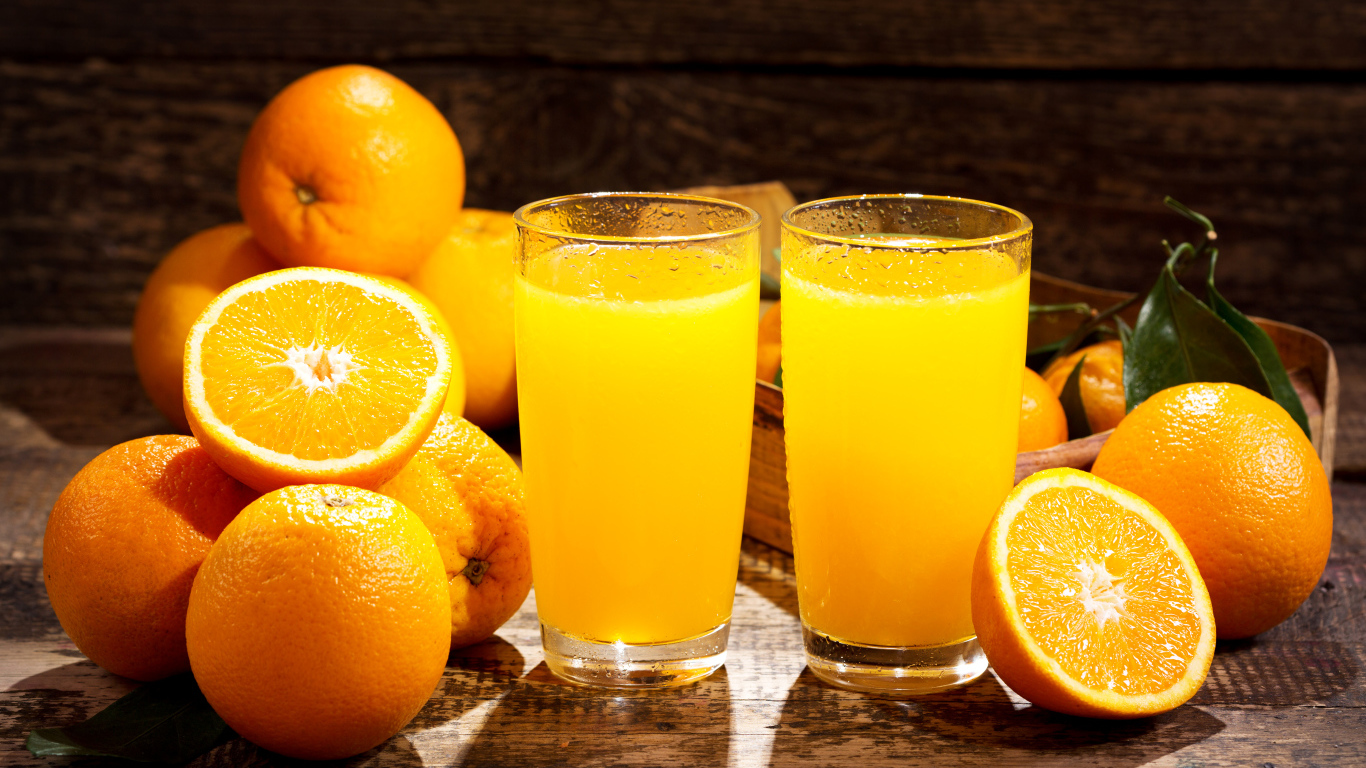Свежевыжатый апельсиновый сок 