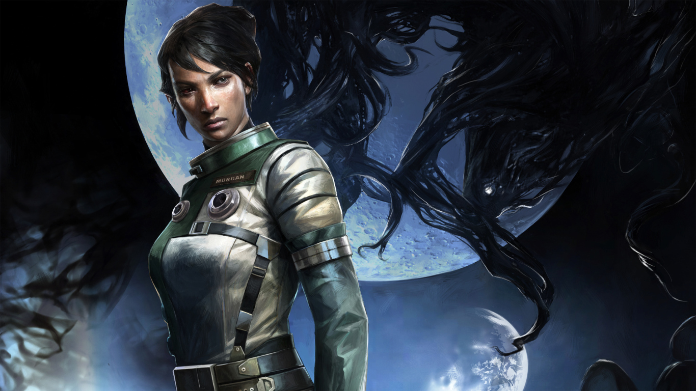 Девушка персонаж игры Prey 2017 