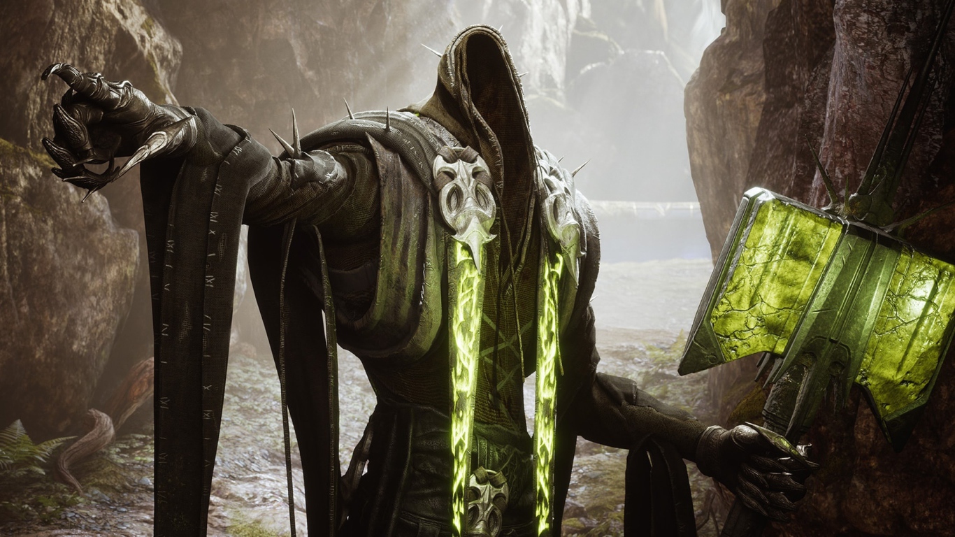 Севарог с кувалдой персонаж игры Paragon 2017 