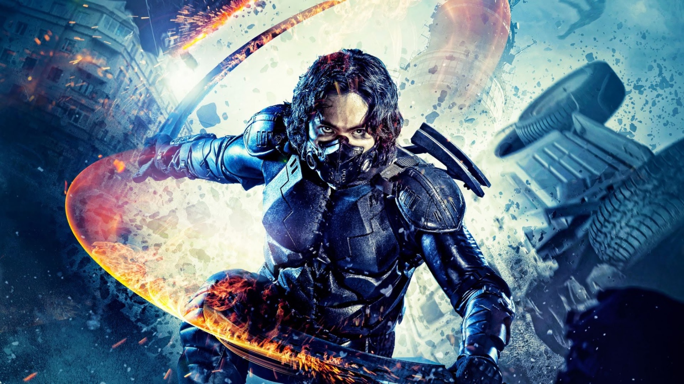 Актер Санжар Мадиев. Персонаж Хан - Человек-ветер фильм Защитники 2017 