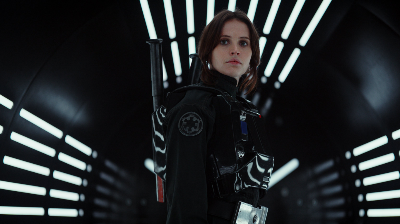 Актриса Фелисити Джонс фильм Изгой-один. Звёздные войны Истории 