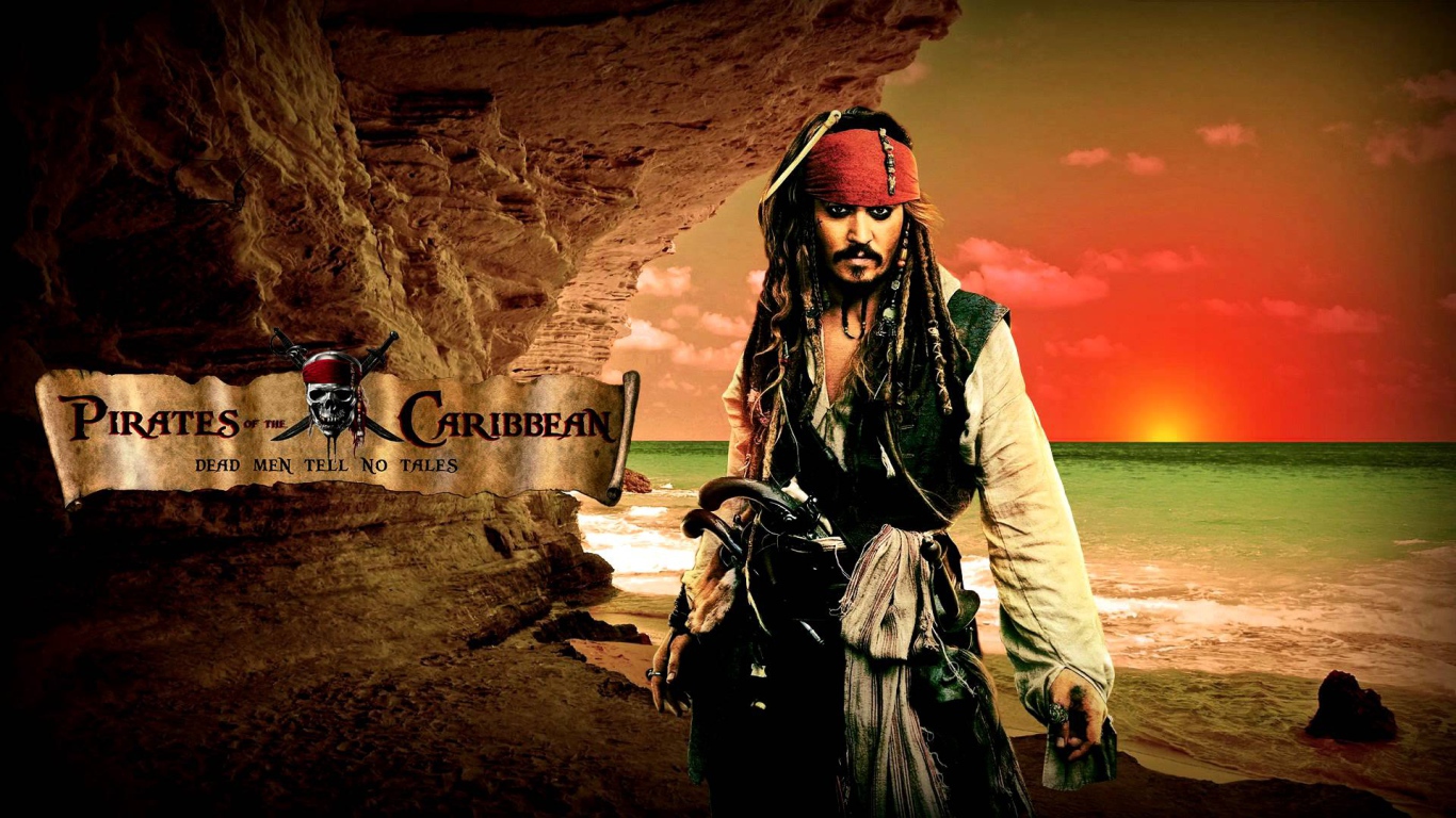 Пират Джек Воробей фильм Пираты Карибского моря. Мертвецы не рассказывают сказки 2017 