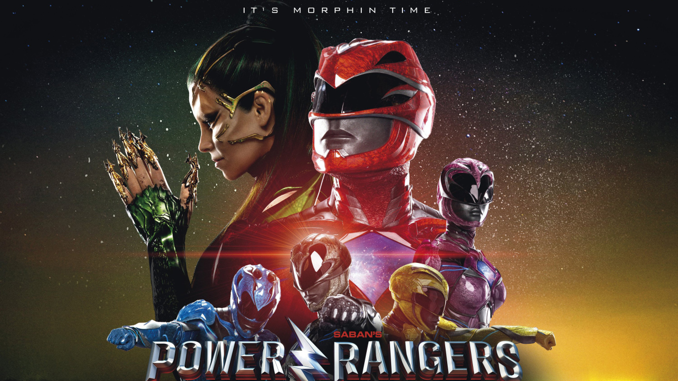 Постер фильма Могучие рейнджеры 2017 