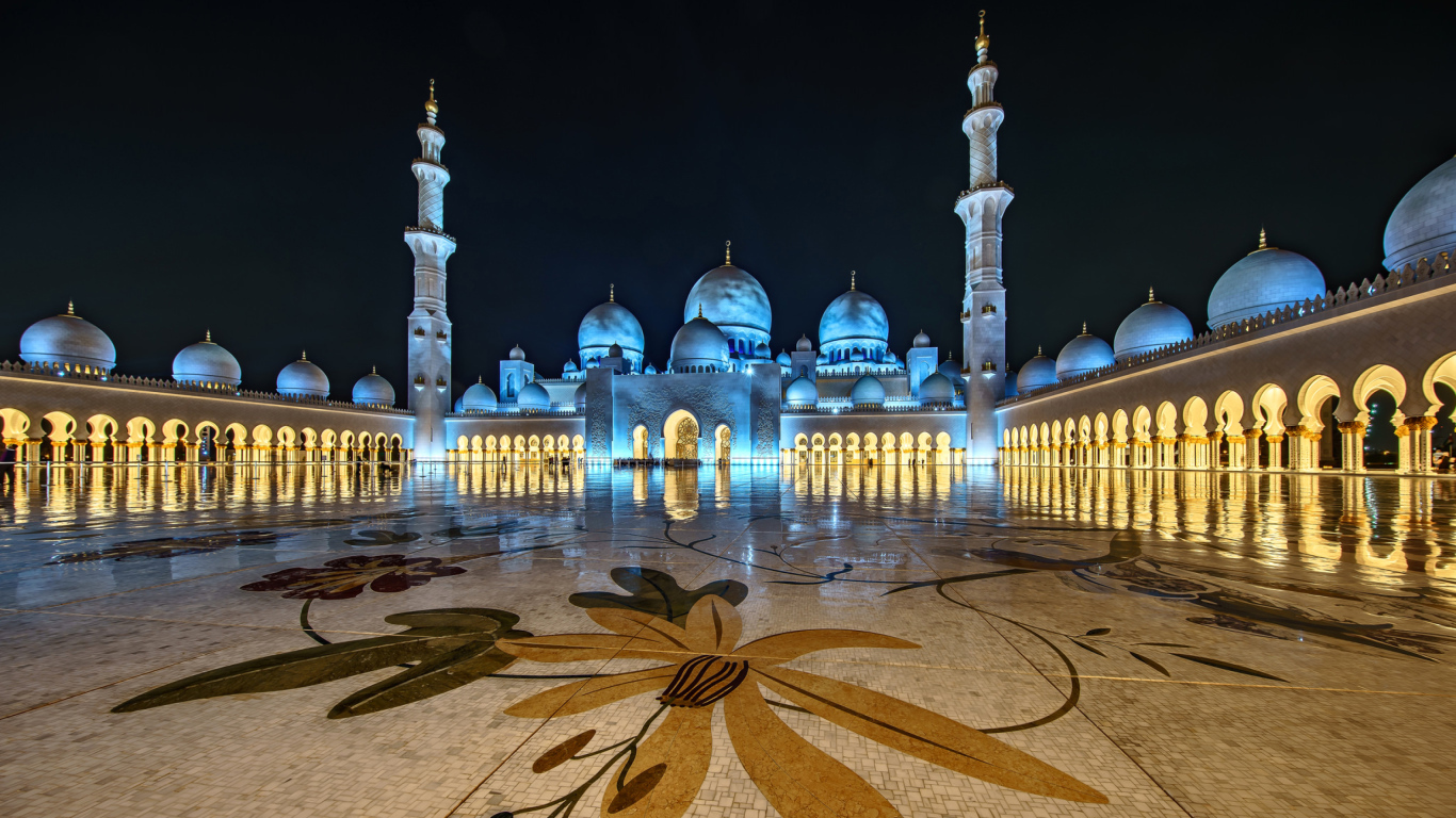 Мечеть шейха Зайда, Абу- Даби. ОАЭ 