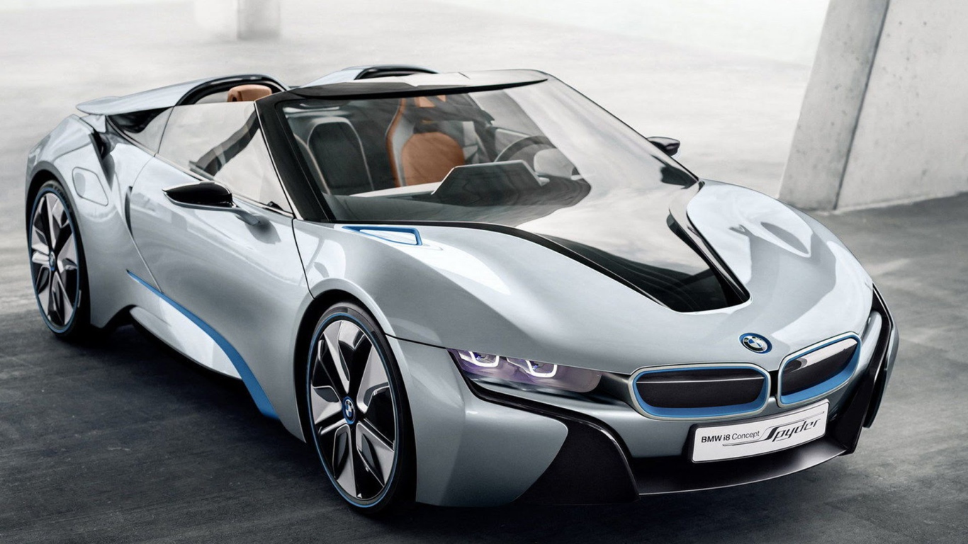Электромобиль BMW i8 модель 2017 года 