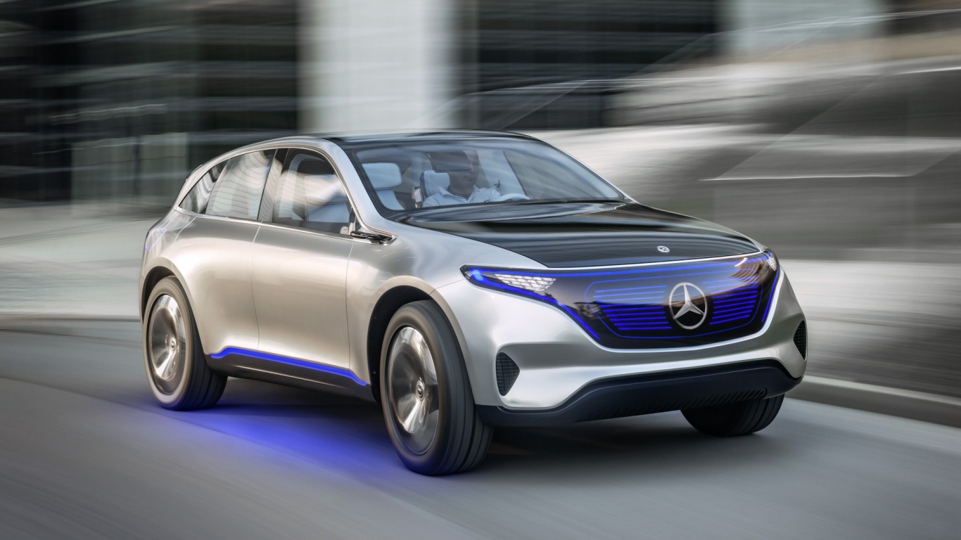 Электромобиль Mercedes-Generation-EQ-04 