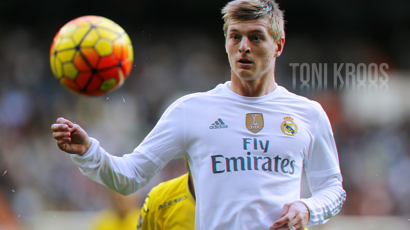 Молодой немецкий футболист клуба Реал Мадрид Тони Кроос