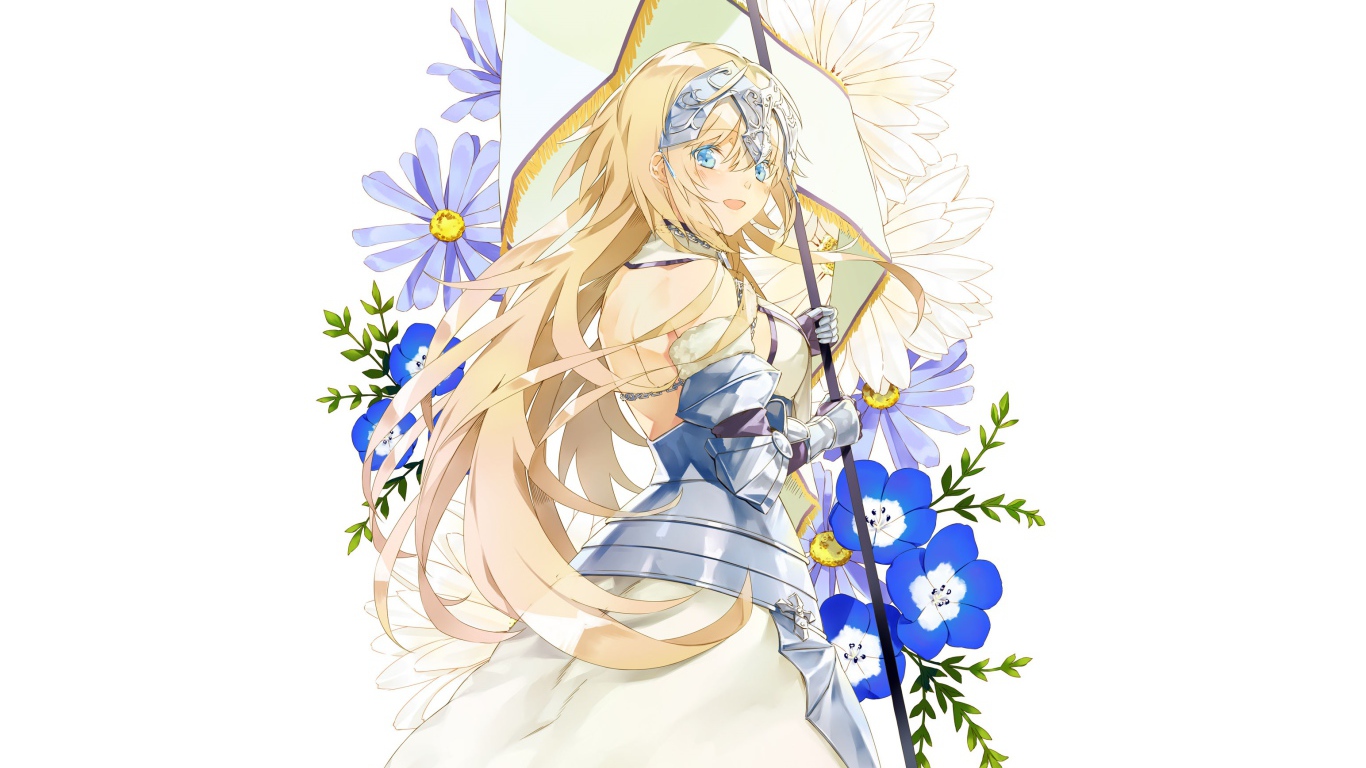 Jeanne d'Arc anime Fate. The Great Campaign