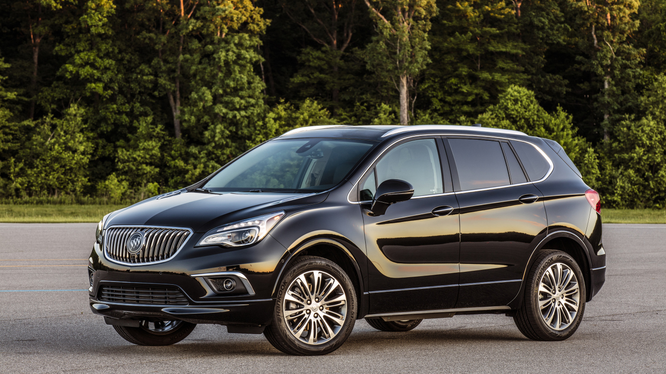 Черный кроссовер Buick Envision, 2019