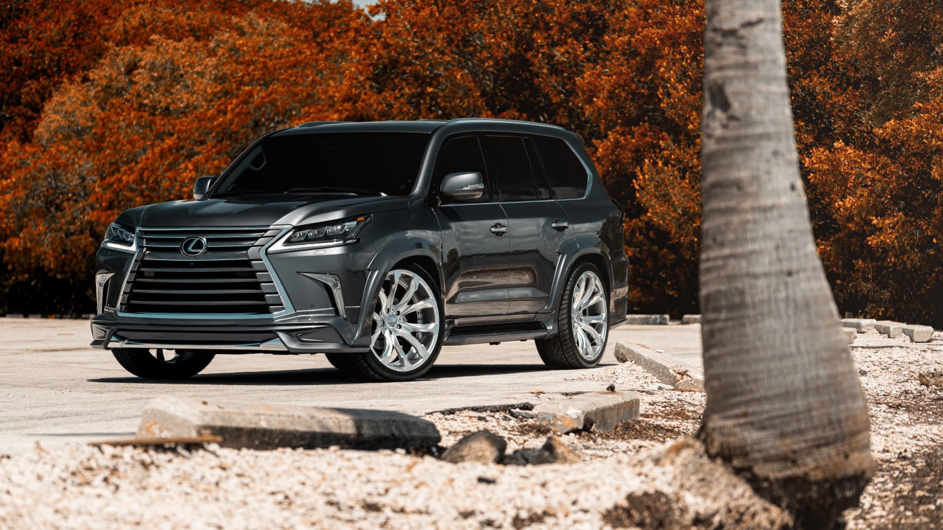 Стильный внедорожник Lexus Lx  2018