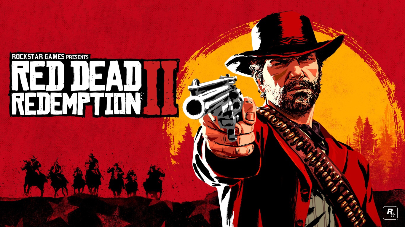 Постер компьютерной игры Red Dead Redemption 2, 2018