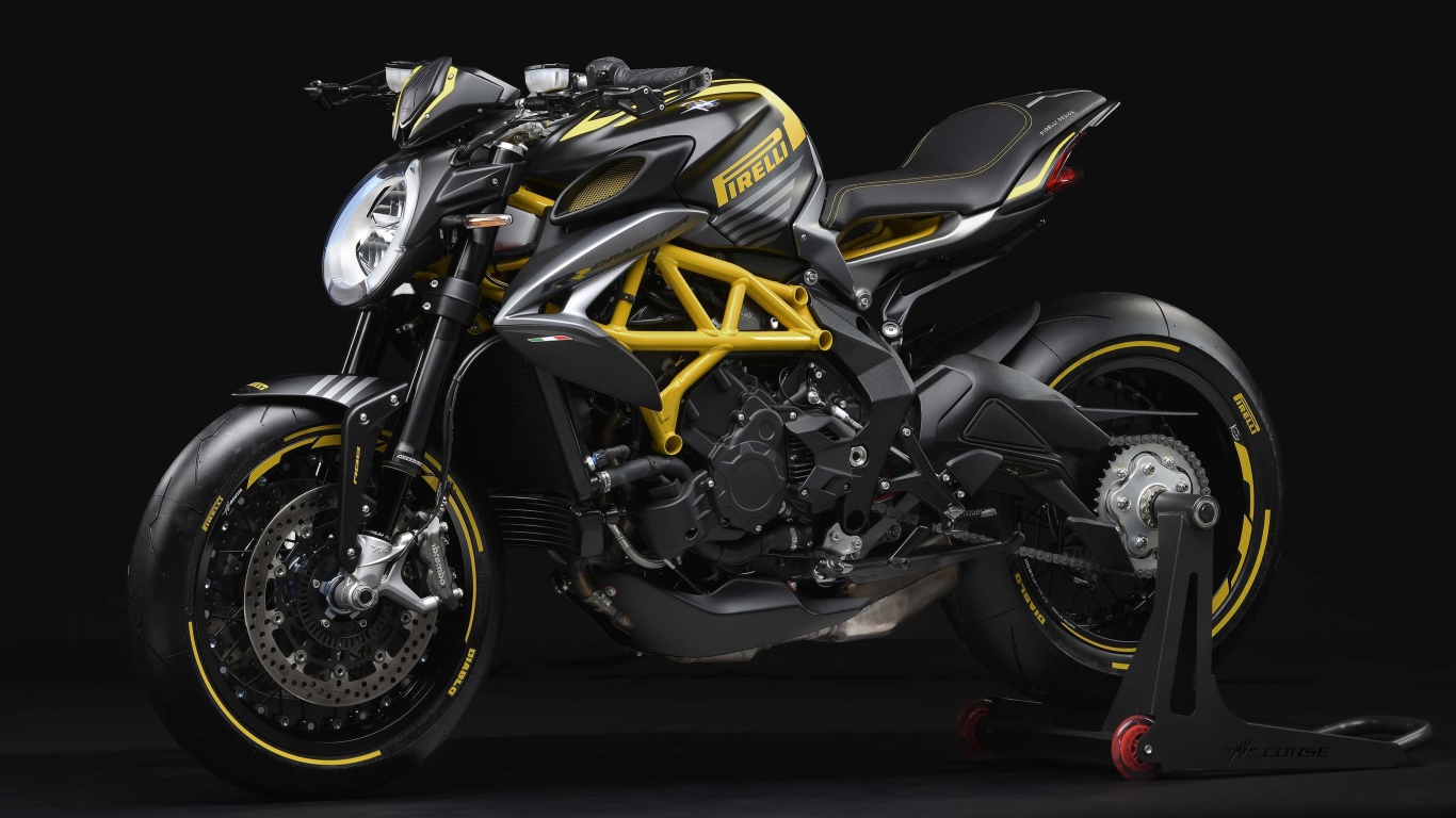 Спортивный мотоцикл Agusta Dragster 800 RR Pirelli 2018 года
