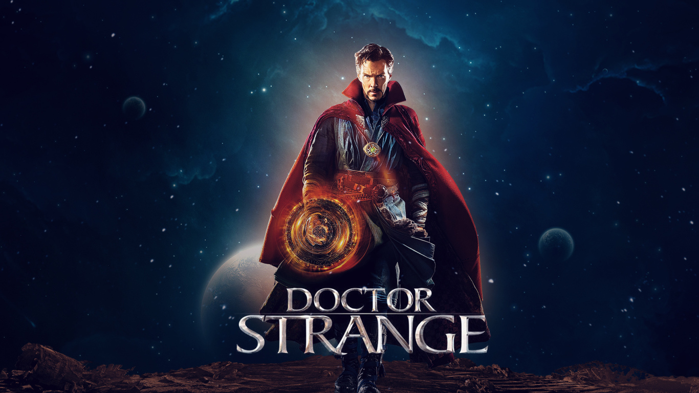 Актер Бенедикт Камбербэтч  в фильме  Доктор Стрэндж