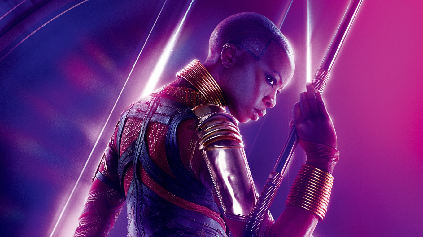 Персонаж Okoye фильм Мстители: Война бесконечности , 2018