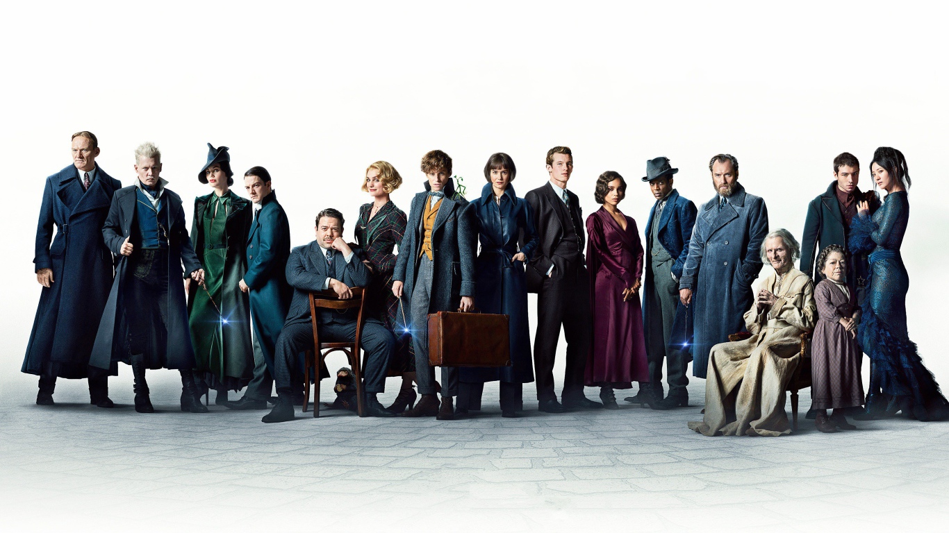 Герои фильма Фантастические твари: Преступления Грин-де-Вальда