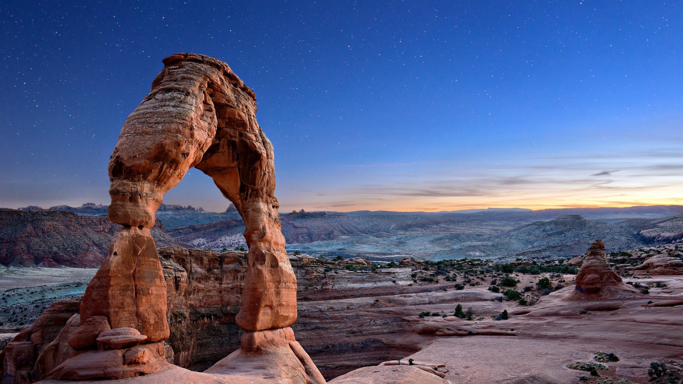 Скала Delicate Arch, Национальный парк Арчиз