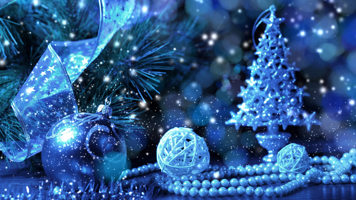 Красивые новогодние украшения на Рождество и Новый год 2019 