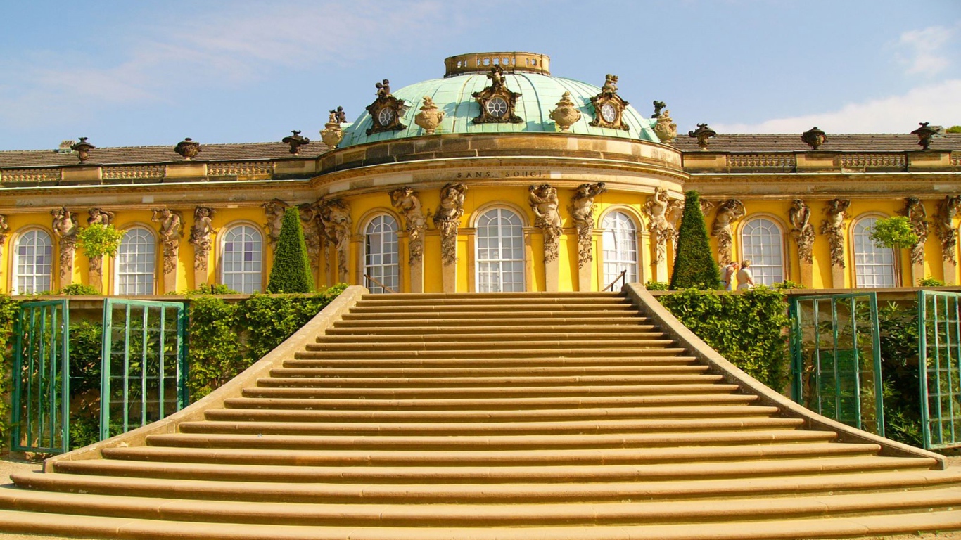 Дворец Сан-Суси, Потсдам, Германия