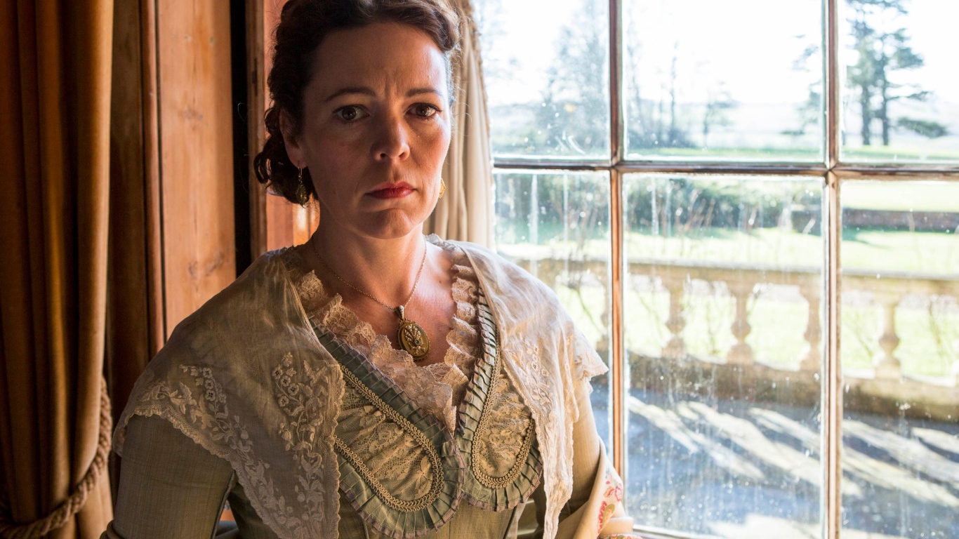 Британская актриса Оливия Колман  в роли