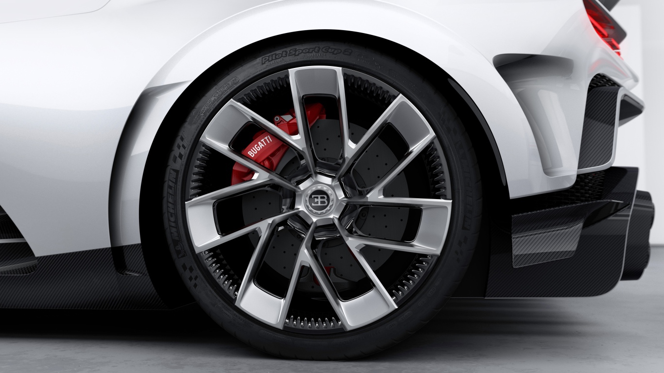 Колесо автомобиля Bugatti Centodieci 2019 года